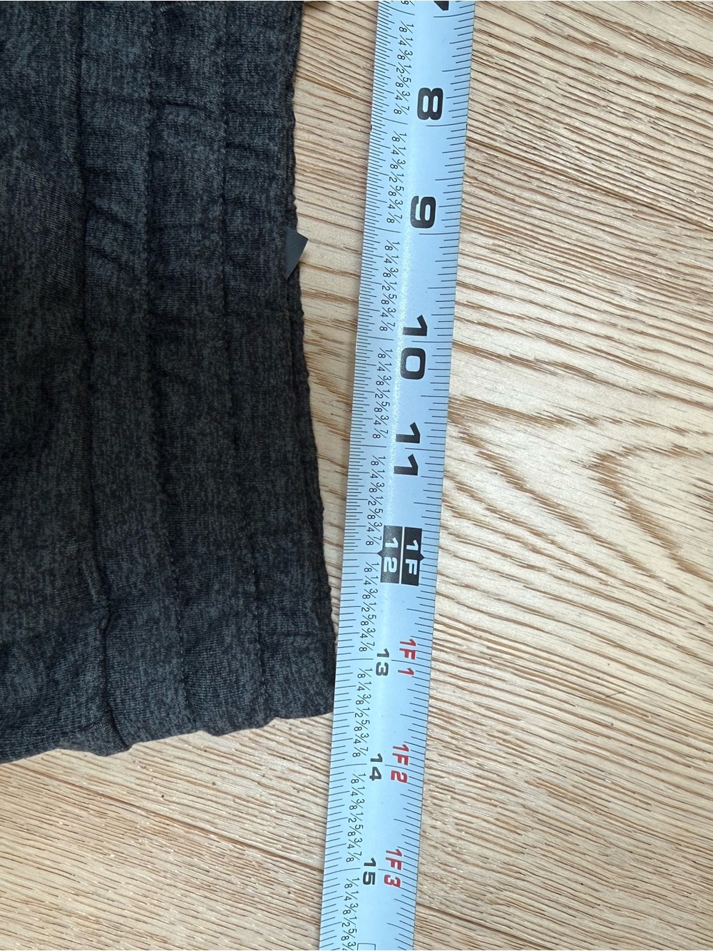 Vuori Halo Essential Wide Leg Pants Black Heather small NWOT - Picture 7 of 9
